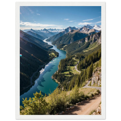 Premium Matte Paper Wooden Framed Poster