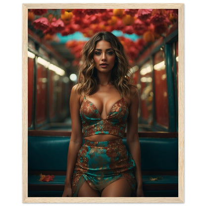 Premium Matte Paper Wooden Framed Poster
