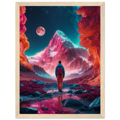 Premium Matte Paper Wooden Framed Poster