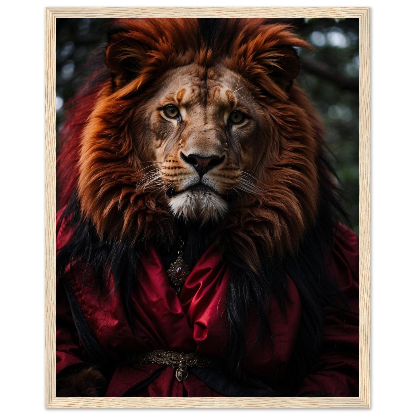 Premium Matte Paper Wooden Framed Poster