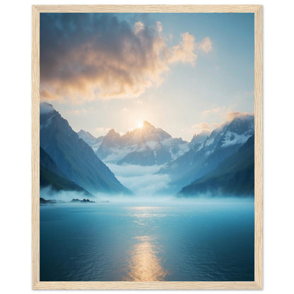 Premium Matte Paper Wooden Framed Poster