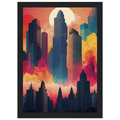 Premium Matte Paper Wooden Framed Poster