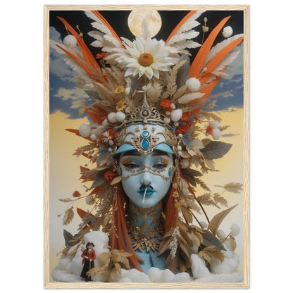 Premium Matte Paper Wooden Framed Poster