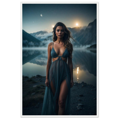 Premium Matte Paper Wooden Framed Poster