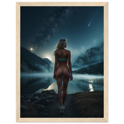 Premium Matte Paper Wooden Framed Poster