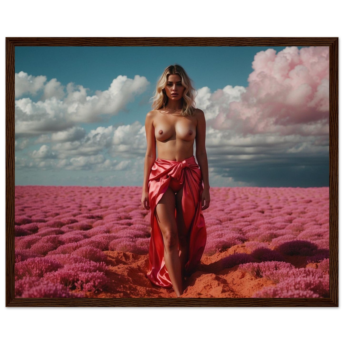 Premium Matte Paper Wooden Framed Poster