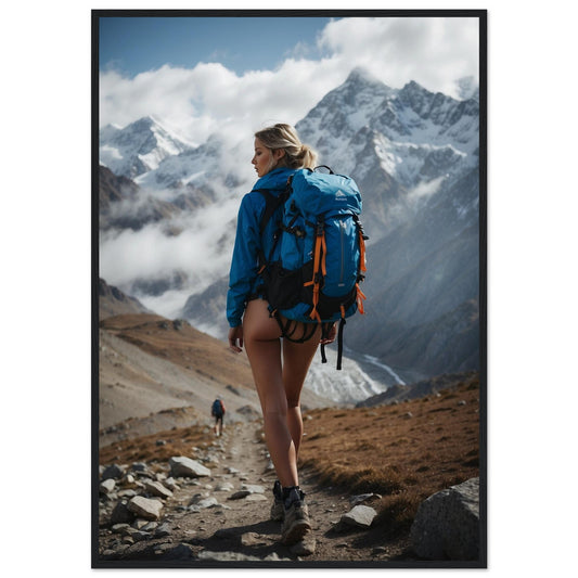 Premium Matte Paper Wooden Framed Poster