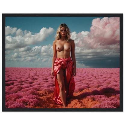 Premium Matte Paper Wooden Framed Poster