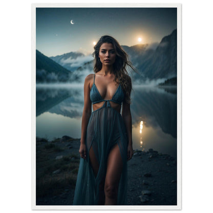 Premium Matte Paper Wooden Framed Poster