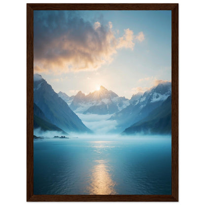 Premium Matte Paper Wooden Framed Poster