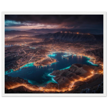 Premium Matte Paper Wooden Framed Poster