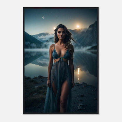 Premium Matte Paper Wooden Framed Poster