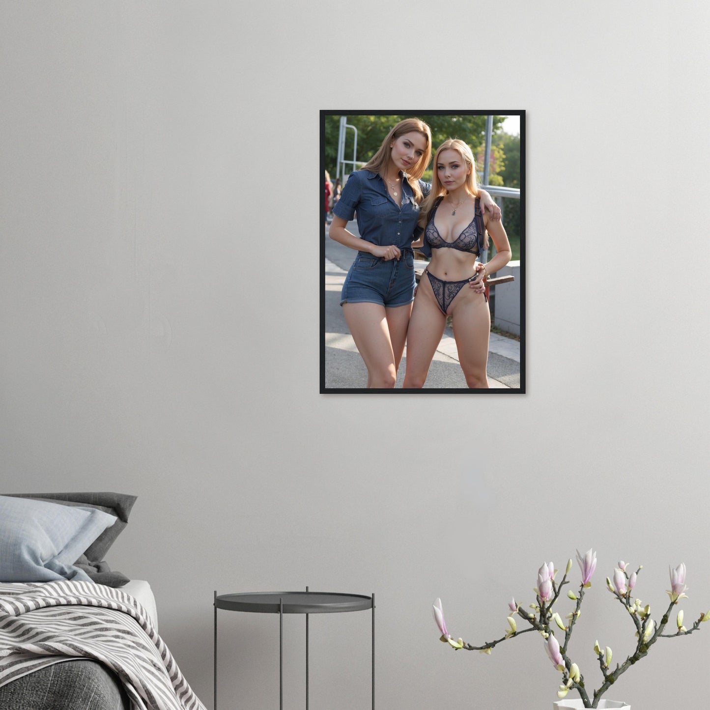 Premium Matte Paper Wooden Framed Poster