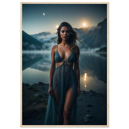 Premium Matte Paper Wooden Framed Poster