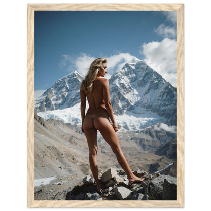 Premium Matte Paper Wooden Framed Poster