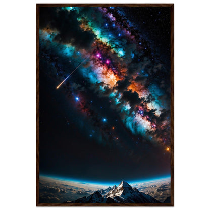 Premium Matte Paper Wooden Framed Poster