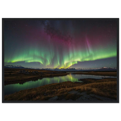 Premium Matte Paper Wooden Framed Poster