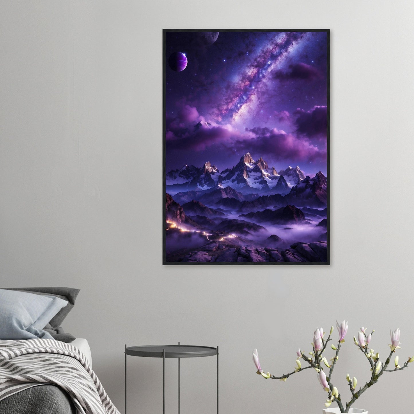 Premium Matte Paper Wooden Framed Poster