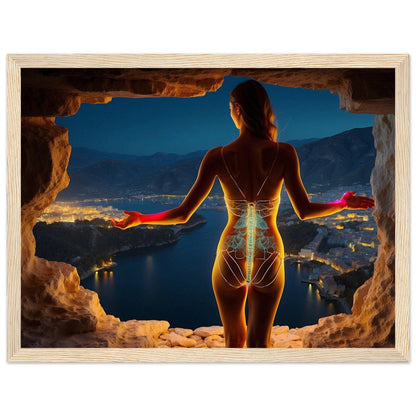 Premium Matte Paper Wooden Framed Poster
