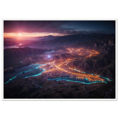 Premium Matte Paper Wooden Framed Poster