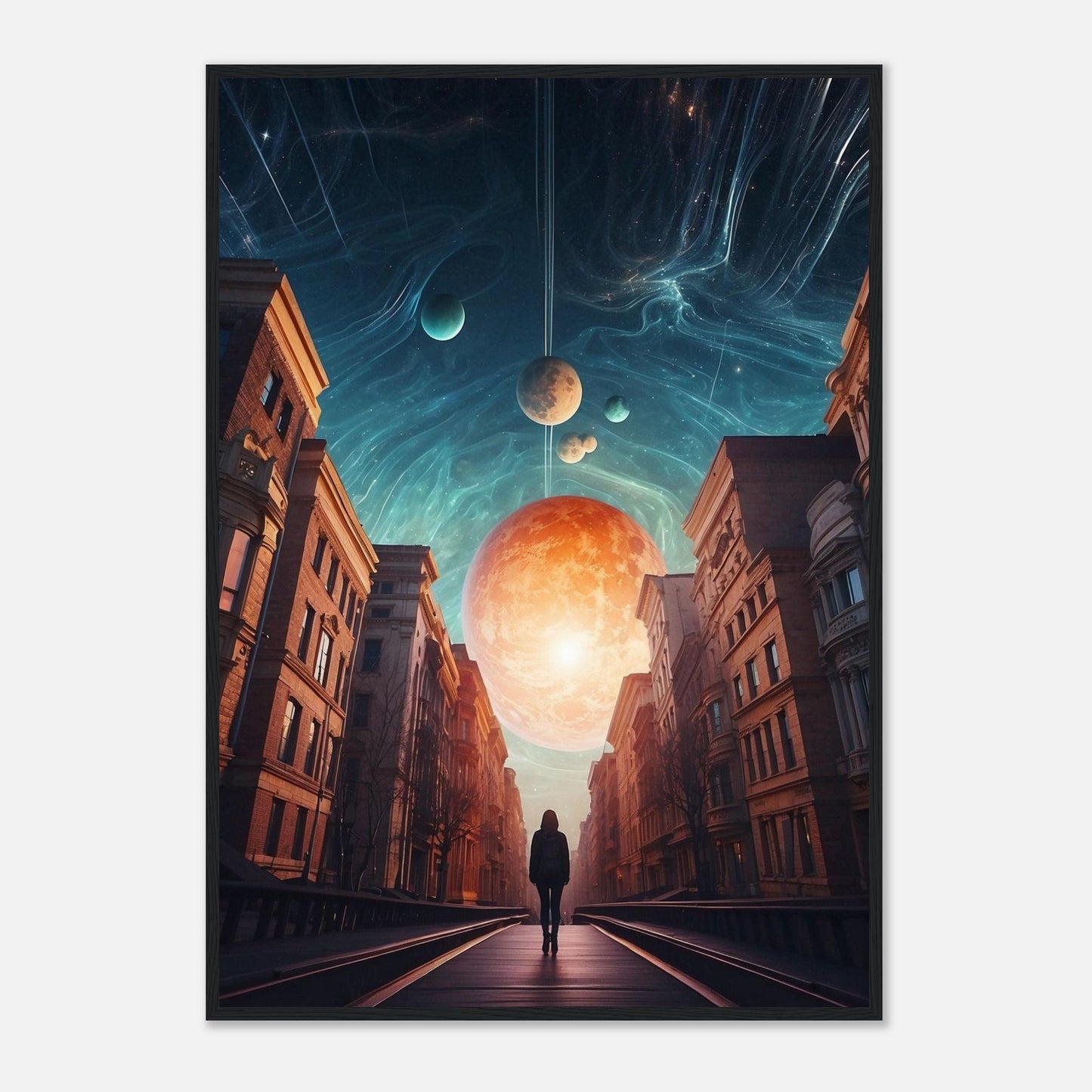 Premium Matte Paper Wooden Framed Poster