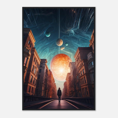 Premium Matte Paper Wooden Framed Poster