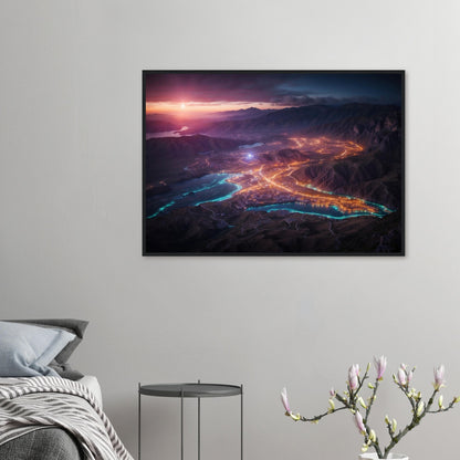Premium Matte Paper Wooden Framed Poster