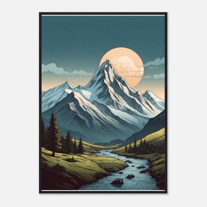Premium Matte Paper Wooden Framed Poster