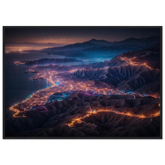 Premium Matte Paper Wooden Framed Poster