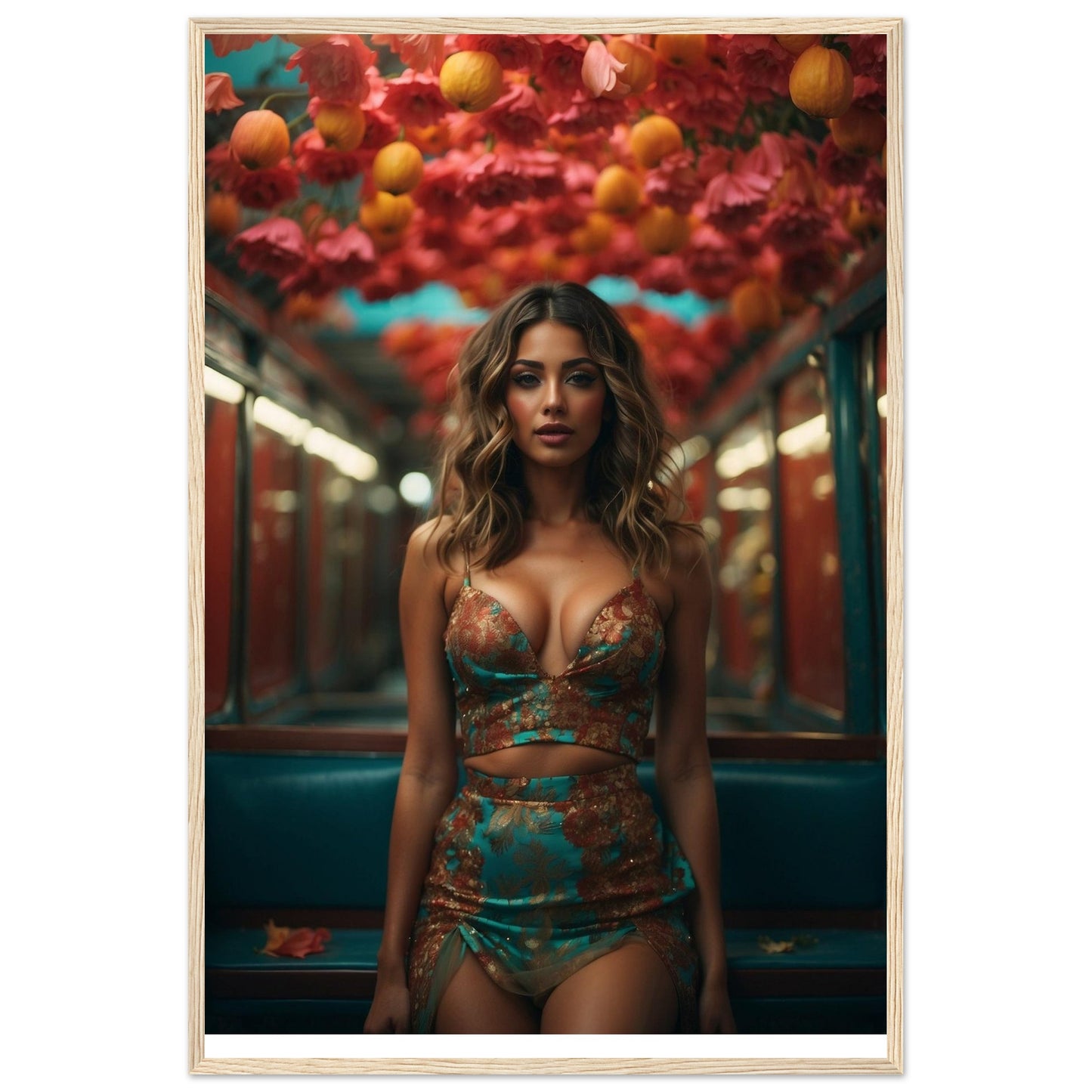 Premium Matte Paper Wooden Framed Poster