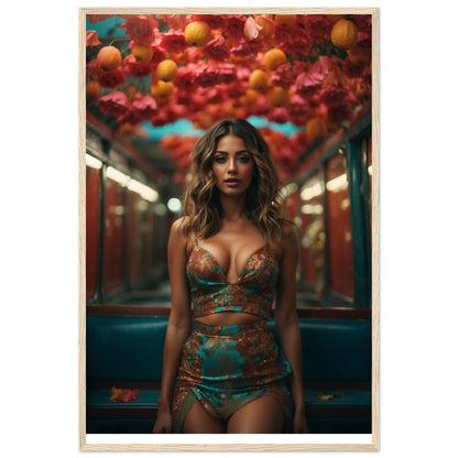 Premium Matte Paper Wooden Framed Poster