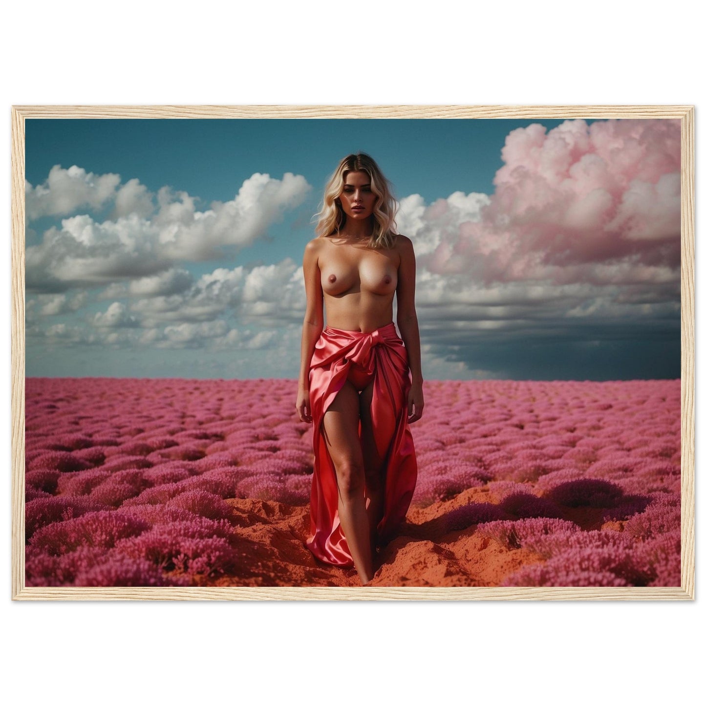 Premium Matte Paper Wooden Framed Poster