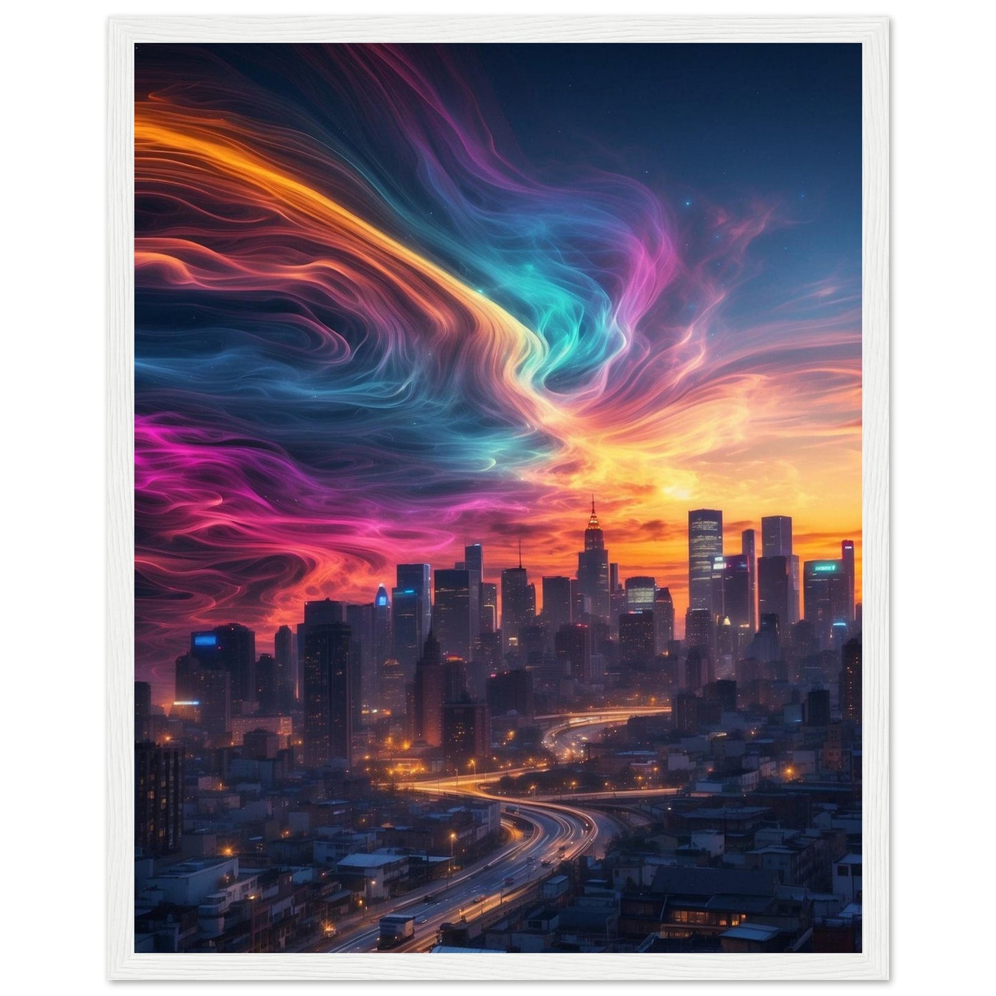 Premium Matte Paper Wooden Framed Poster