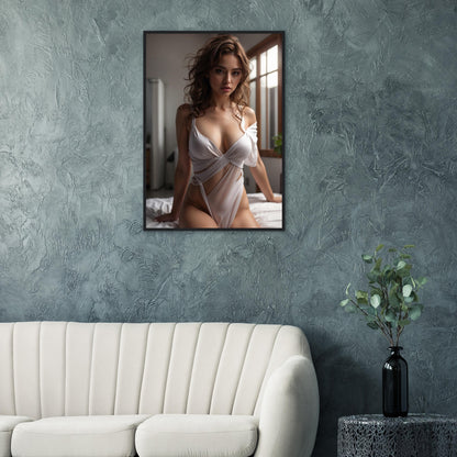 Premium Matte Paper Wooden Framed Poster