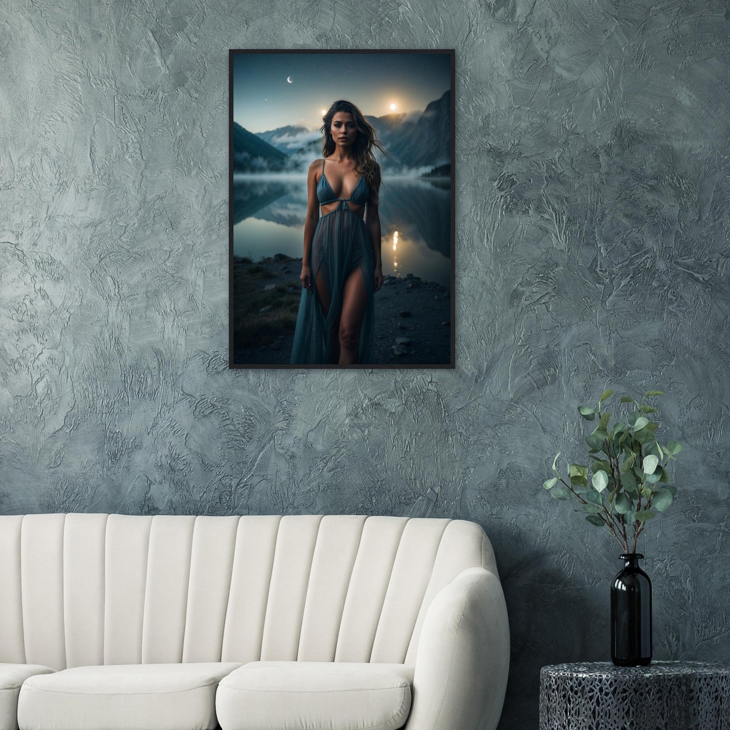 Premium Matte Paper Wooden Framed Poster