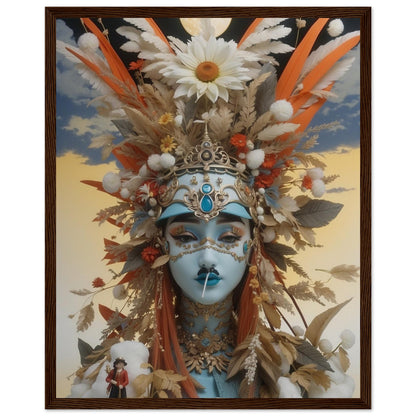 Premium Matte Paper Wooden Framed Poster