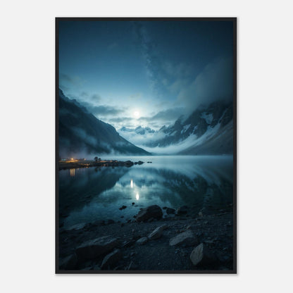 Premium Matte Paper Wooden Framed Poster