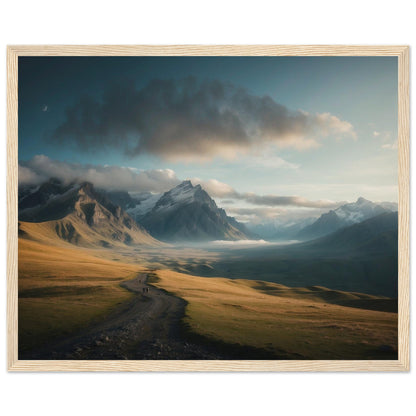 Premium Matte Paper Wooden Framed Poster