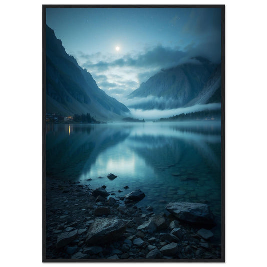 Premium Matte Paper Wooden Framed Poster