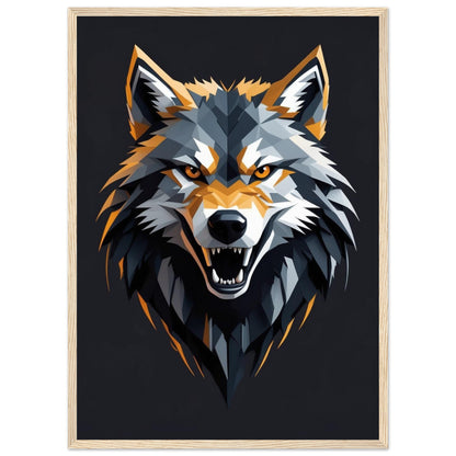 Premium Matte Paper Wooden Framed Poster