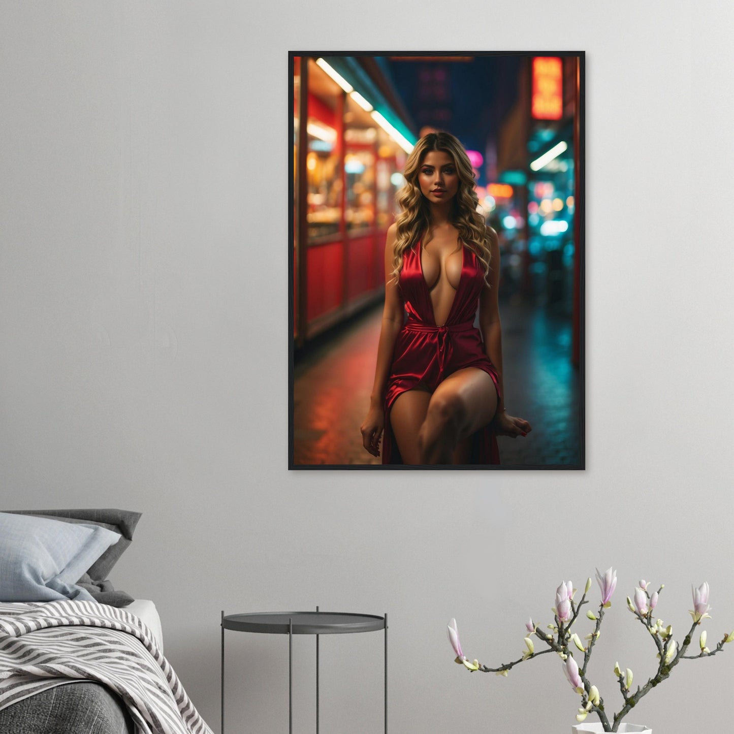 Premium Matte Paper Wooden Framed Poster