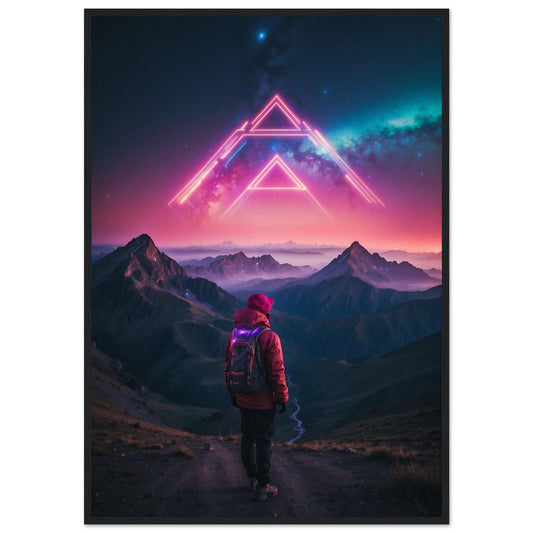 Premium Matte Paper Wooden Framed Poster