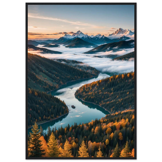 Premium Matte Paper Wooden Framed Poster