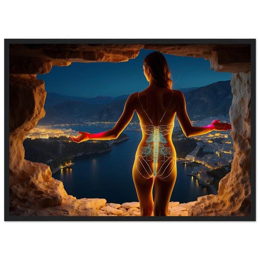 Premium Matte Paper Wooden Framed Poster