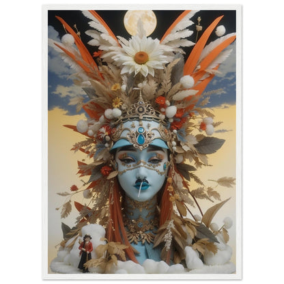 Premium Matte Paper Wooden Framed Poster