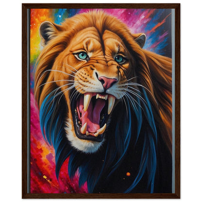Premium Matte Paper Wooden Framed Poster