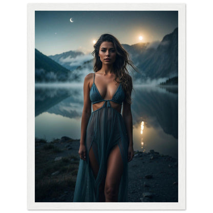 Premium Matte Paper Wooden Framed Poster