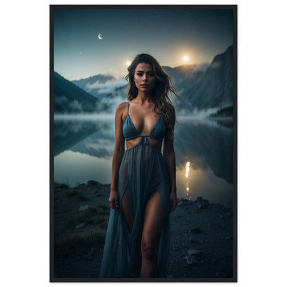 Premium Matte Paper Wooden Framed Poster