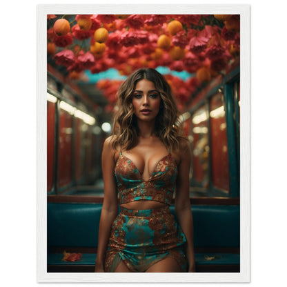 Premium Matte Paper Wooden Framed Poster