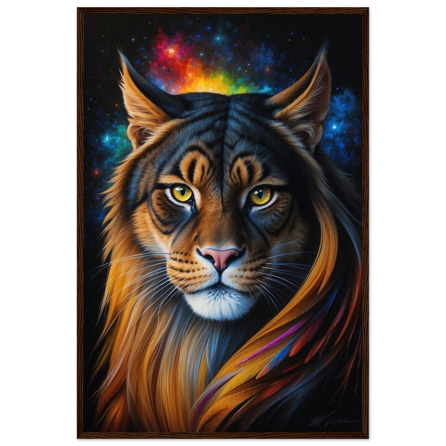 Premium Matte Paper Wooden Framed Poster